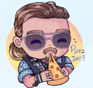 🙂 emoji Johnny Depp Telegram sticker 10 of 43