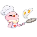 🍳 emoji Love Dove Telegram sticker 7 of 36