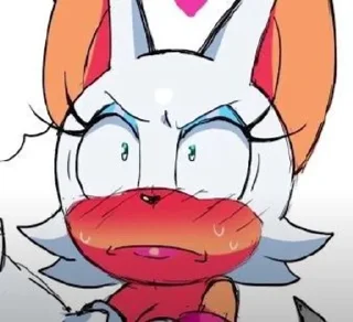 😳 emoji Rouge Telegram sticker 1 of 38