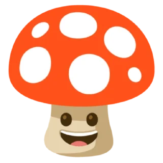 Sticker from mushrooms @vallholl