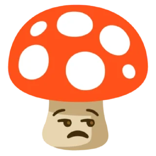 😒 emoji mushrooms @vallholl Telegram sticker 16 of 60