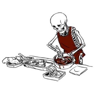 🥘 emoji Груда костей 7 @nyasticks Telegram sticker 9 of 20