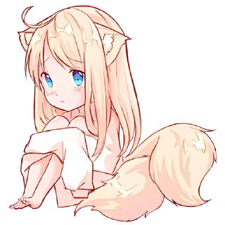 😔 emoji Некомия 4 @Nyasticks Telegram sticker 17 of 33