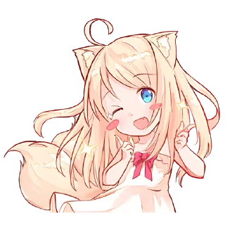 😉 emoji Некомия 4 @Nyasticks Telegram sticker 15 of 33