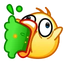 🤮 emoji Кеша 2 @TgEmodziBot Telegram sticker 11 of 50