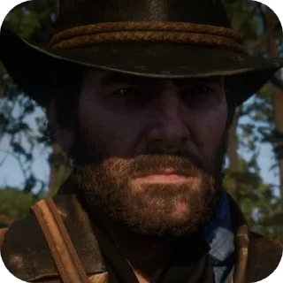 💇 emoji Arthur Morgan (Артур Морган) Telegram sticker 23 of 120