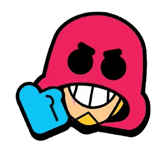 👍 emoji Grom Pins @BrawlStarsStik Telegram sticker 5 of 22