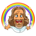 😛 emoji The Dude Telegram sticker 9 of 35