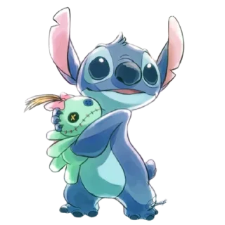 Sticker from Cute Stitch by @peach_artworld