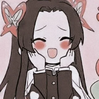 🦋 emoji Канаэ Кочо Telegram sticker 12 of 33