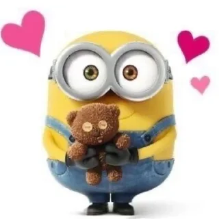 💗 emoji minions Telegram sticker 3 of 18
