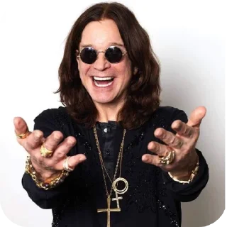 Sticker from Ozzy Osbourne