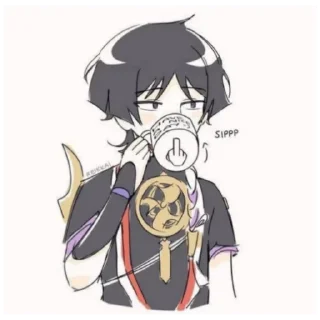 🖕 emoji Василий 2 Telegram sticker 17 of 30