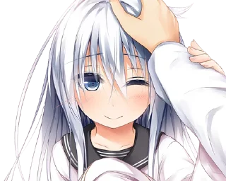 ☺️ emoji Headpats Telegram sticker 9 of 71
