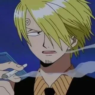 🚬 emoji Sanji Telegram sticker 13 of 42