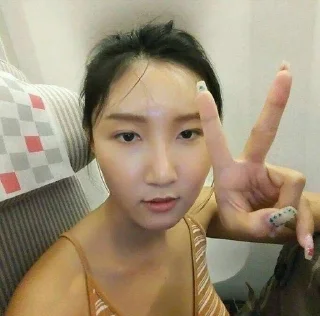 ✌ emoji hwasa!! Telegram sticker 17 of 30