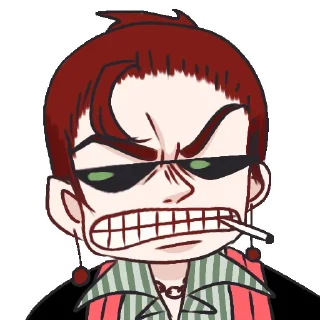 😎 emoji none sentence exe Telegram sticker 19 of 25
