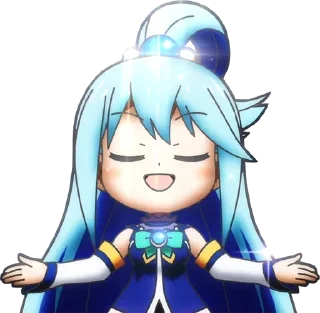 😇 emoji Isekai Quartet: @stiker_men0 Telegram sticker 20 of 38