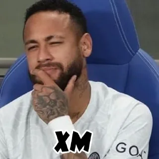 🤔 emoji neymar for masha Telegram sticker 10 of 50