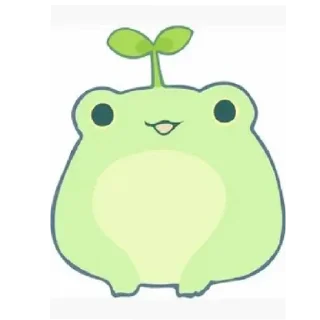 🌱 emoji 🌟F R O G🌟 Telegram sticker 11 of 14