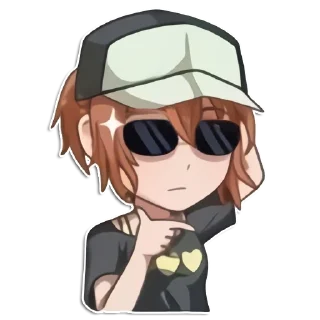 😎 emoji Misaka Mikoto From @anime_no_more Telegram sticker 19 of 62