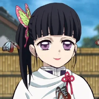 🥰 emoji @anime_stickerr Клинок рассекающий демонов Telegram sticker 17 of 20