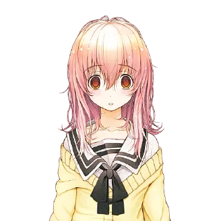 😳 emoji Totono | Kimi to Kanojo to Kanojo no Koi Telegram sticker 5 of 21