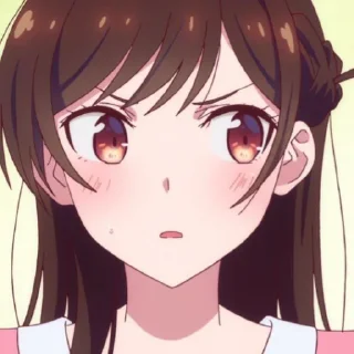 😨 emoji Kanojo, Okarishimasu by @KXB22 Telegram sticker 12 of 98