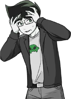 🌟 emoji Jake English Homestuck Telegram sticker 15 of 43