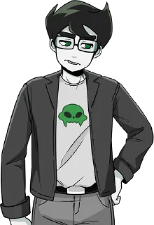 🌟 emoji Jake English Homestuck Telegram sticker 21 of 43