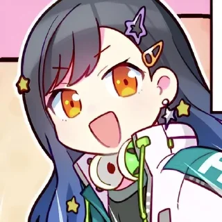 🌟 emoji ૮(ˊ ᵔ ˋ)ა чuбuкu! | 𝘣𝘺 @urstickerz Telegram sticker 5 of 58