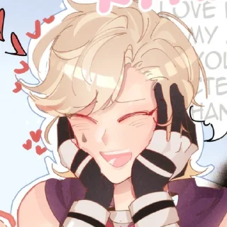 🥰 emoji Лини Telegram sticker 11 of 45