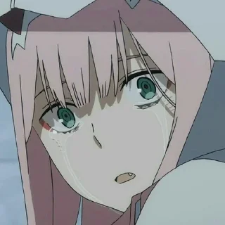 🥺 emoji ZeroTwo (02) Telegram sticker 13 of 19