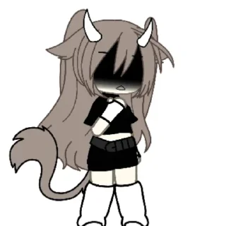 😭 emoji Гача лайф Telegram sticker 6 of 36