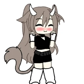 🥰 emoji Гача лайф Telegram sticker 7 of 36