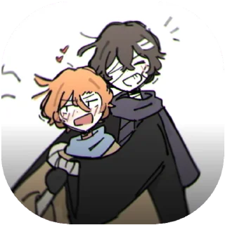 💋 emoji Soukoku @Shumisq Telegram sticker 11 of 95