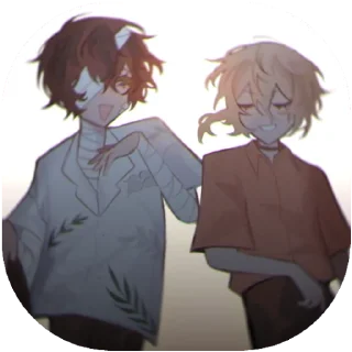 💋 emoji Soukoku @Shumisq Telegram sticker 6 of 95