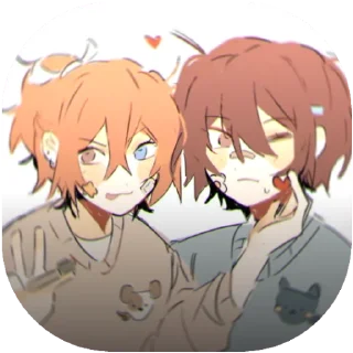 💋 emoji Soukoku @Shumisq Telegram sticker 7 of 95
