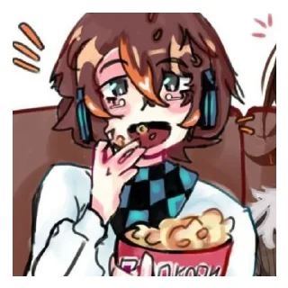 🍿 emoji Ло и немножка Дейви🌹 Telegram sticker 15 of 60