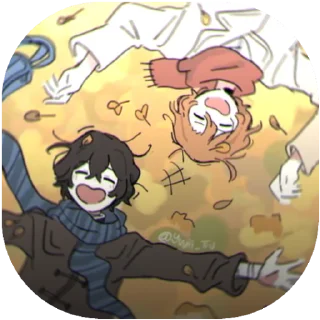 💋 emoji Soukoku @Shumisq Telegram sticker 21 of 95