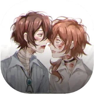 💋 emoji Soukoku @Shumisq Telegram sticker 22 of 95