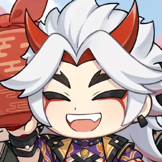 Sticker from ⋆·˚ ༘ *𝙸𝚝𝚝𝚘 | @genshinbyevico