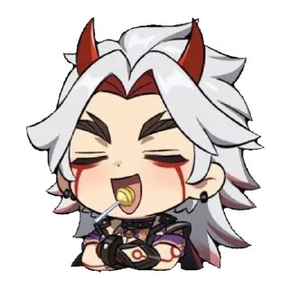 💥 emoji ⋆·˚ ༘ *𝙸𝚝𝚝𝚘 | @genshinbyevico Telegram sticker 7 of 30