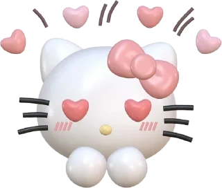 Sticker from hello kitty 🎀 @xkysluv