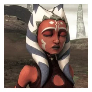 😄 emoji Ahsoka Tano Telegram sticker 9 of 52