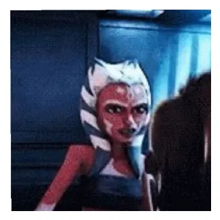 😄 emoji Ahsoka Tano Telegram sticker 22 of 52