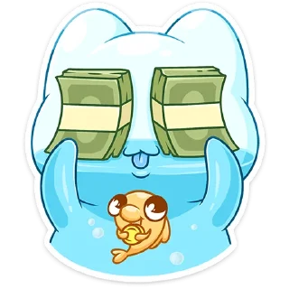 🤑 emoji Булькс 2 :: @stickroom Telegram sticker 19 of 48