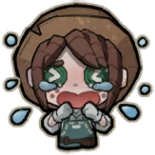 😭 emoji IdentityV stickers/emoticons Telegram sticker 4 of 50
