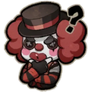 🤔 emoji IdentityV stickers/emoticons Telegram sticker 7 of 50