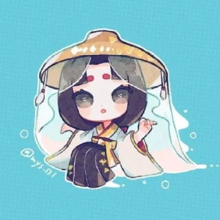 🍷 emoji Identityv Geisha// @Idvnews1 Telegram sticker 11 of 30